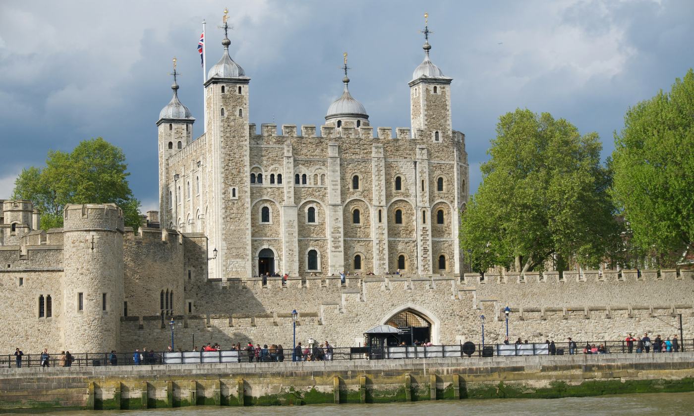 Der Tower of London mit dem White Tower